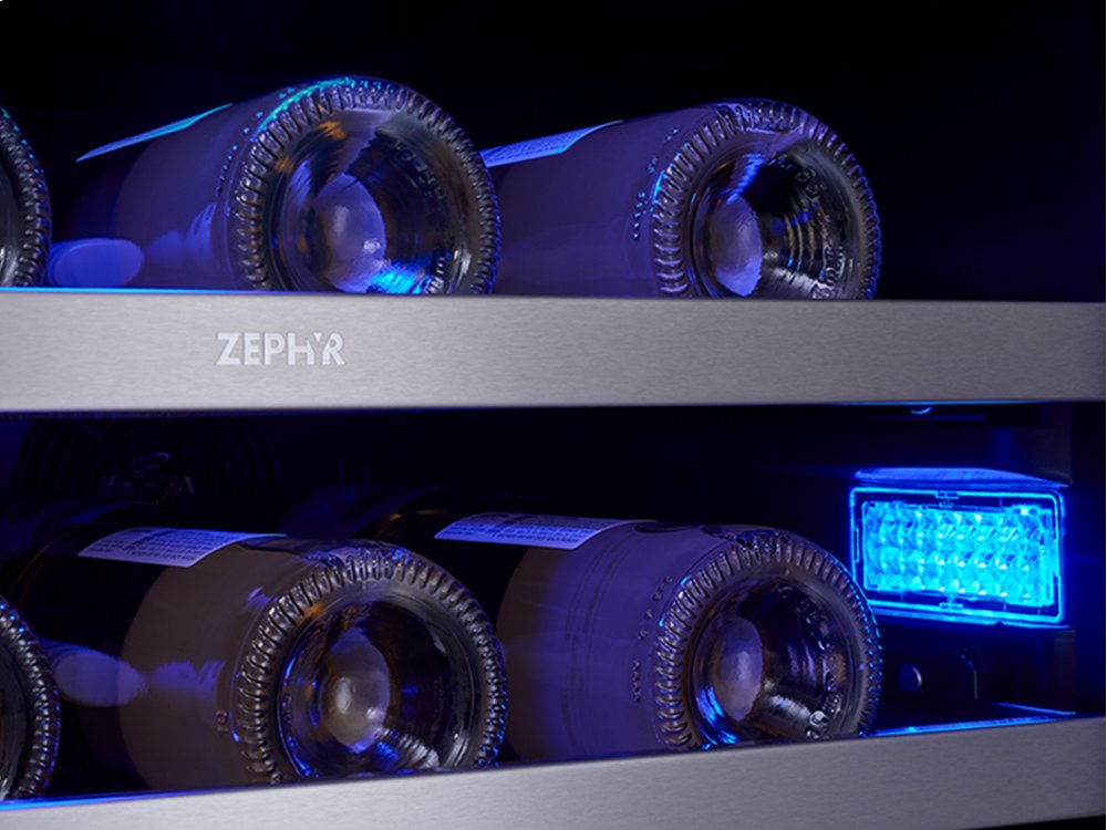 Zephyr PRW24C02BG 24" Dual Zone Wine Cooler