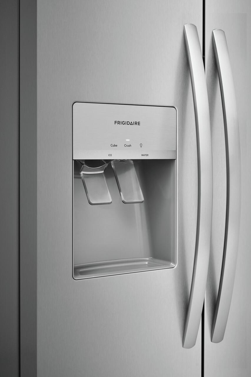 Frigidaire FRSS2633AS Frigidaire 25.6 Cu. Ft. 36'' Standard Depth Side By Side Refrigerator