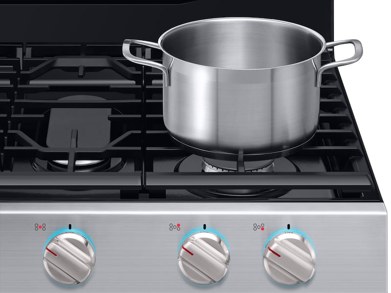 Samsung NX58R6631SS 5.8 Cu. Ft. Freestanding Gas Range With True Convection In Stainless Steel