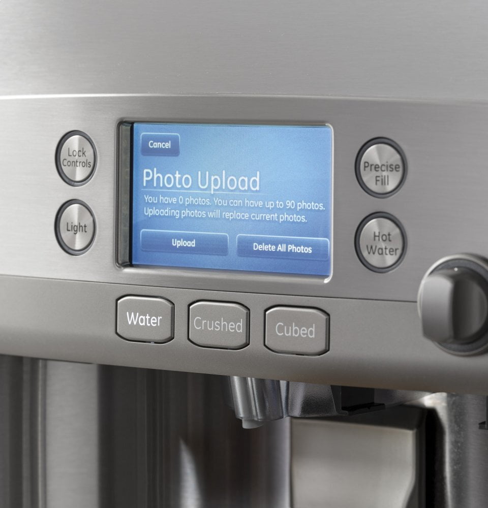 Cafe CFE28UP2MS1 Café Energy Star® 27.8 Cu. Ft. Smart French-Door Refrigerator With Keurig® K-Cup® Brewing System