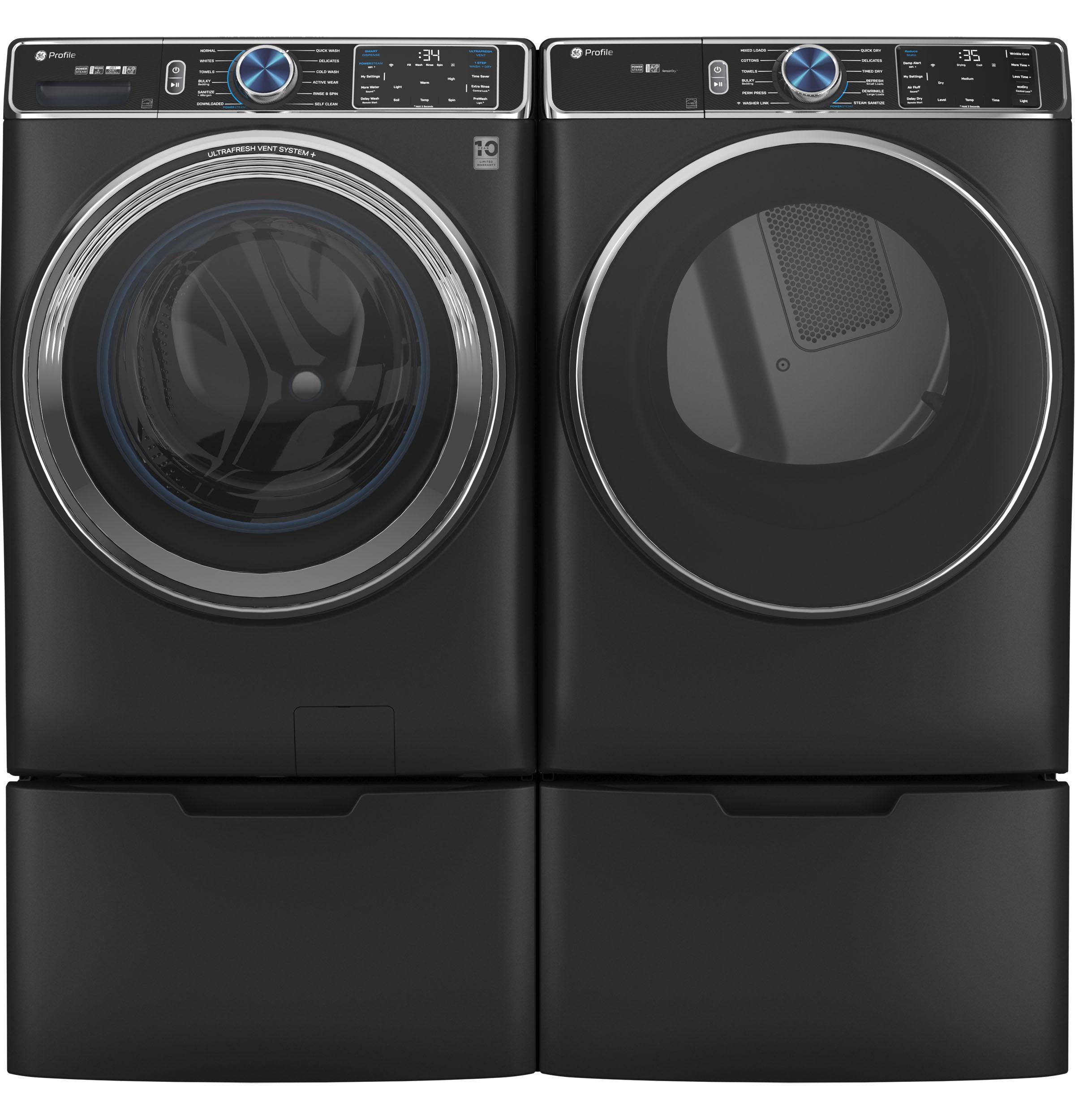 Ge Appliances PFD95GSPTDS Ge Profile™ 7.8 Cu. Ft. Capacity Smart Front Load Gas Dryer With Steam And Sanitize Cycle