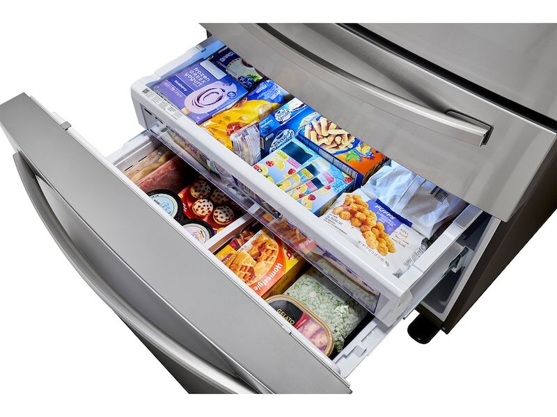 Samsung RF28R7201SR 28 Cu. Ft. 4-Door French Door Refrigerator With Flexzone™ Drawer In Stainless Steel