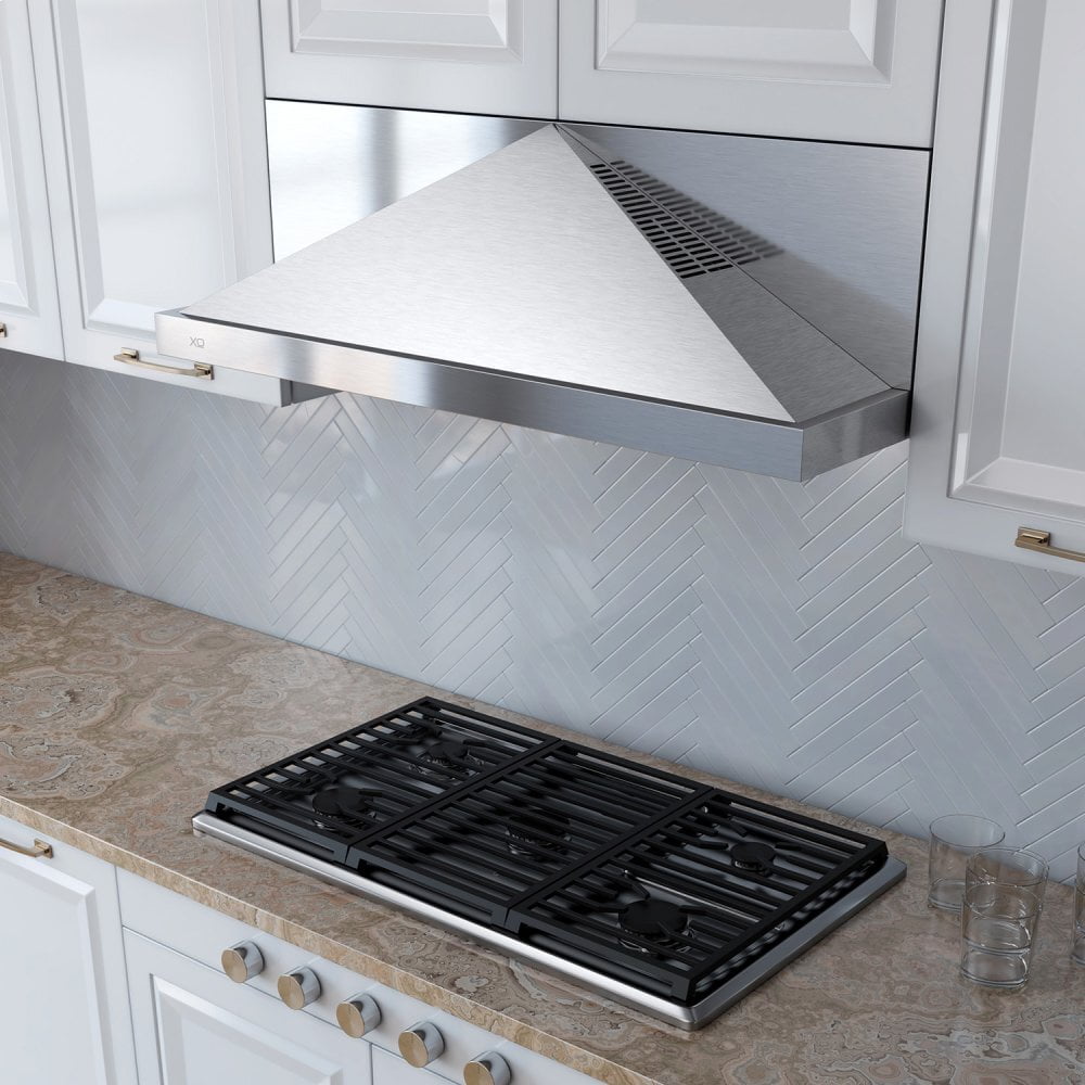 Xo Appliance XOP36S 600 Cfm 36" Under Cabinet Italian Made Pyramid Design Stainless