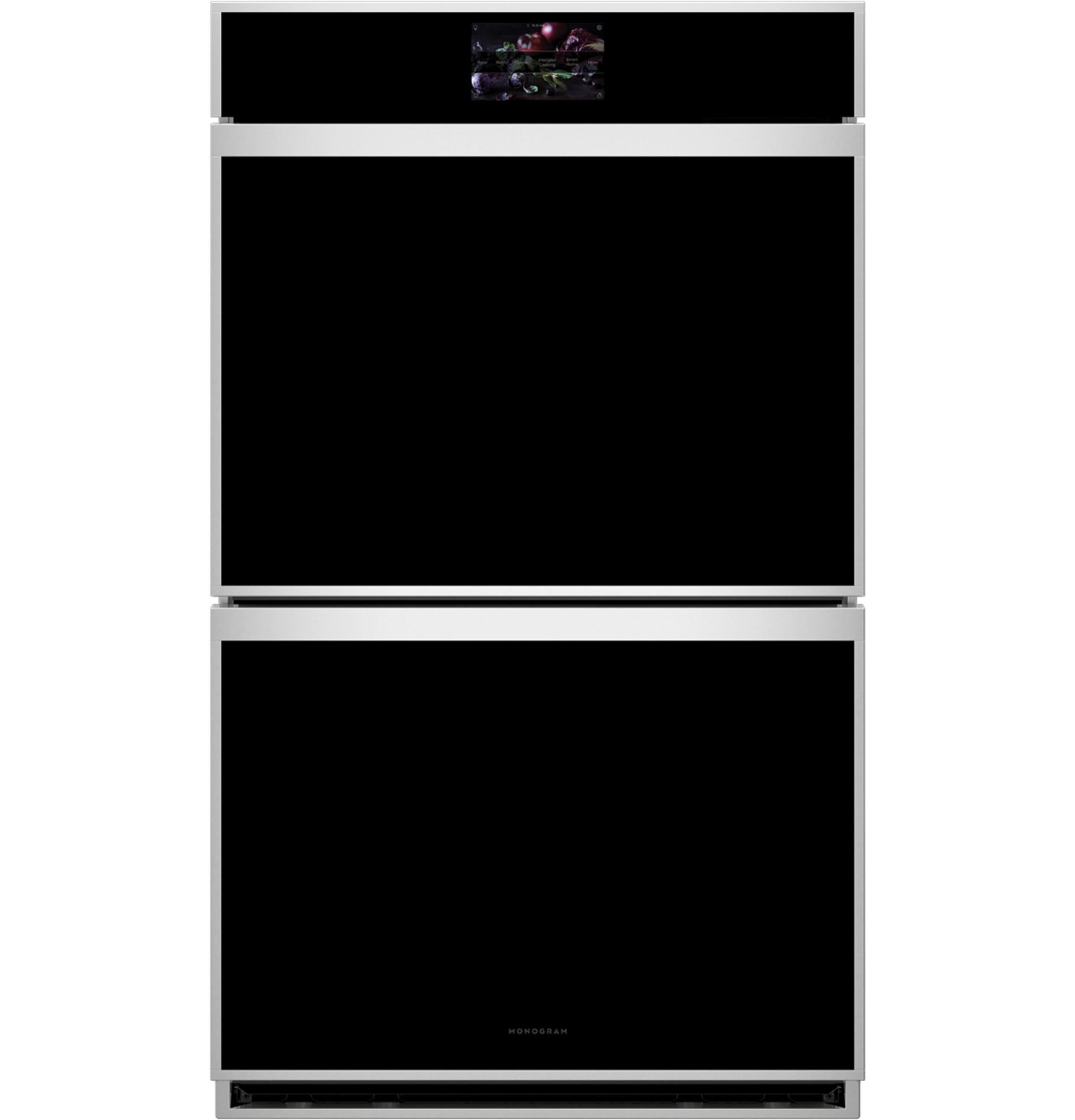 Monogram ZTDX1DSSNSS Monogram 30" Smart Electric Convection Double Wall Oven Minimalist Collection
