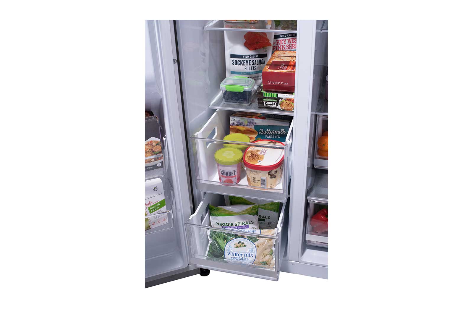 Lg LRSDS2706S 27 Cu. Ft. Side-By-Side Door-In-Door® Refrigerator With Craft Ice™