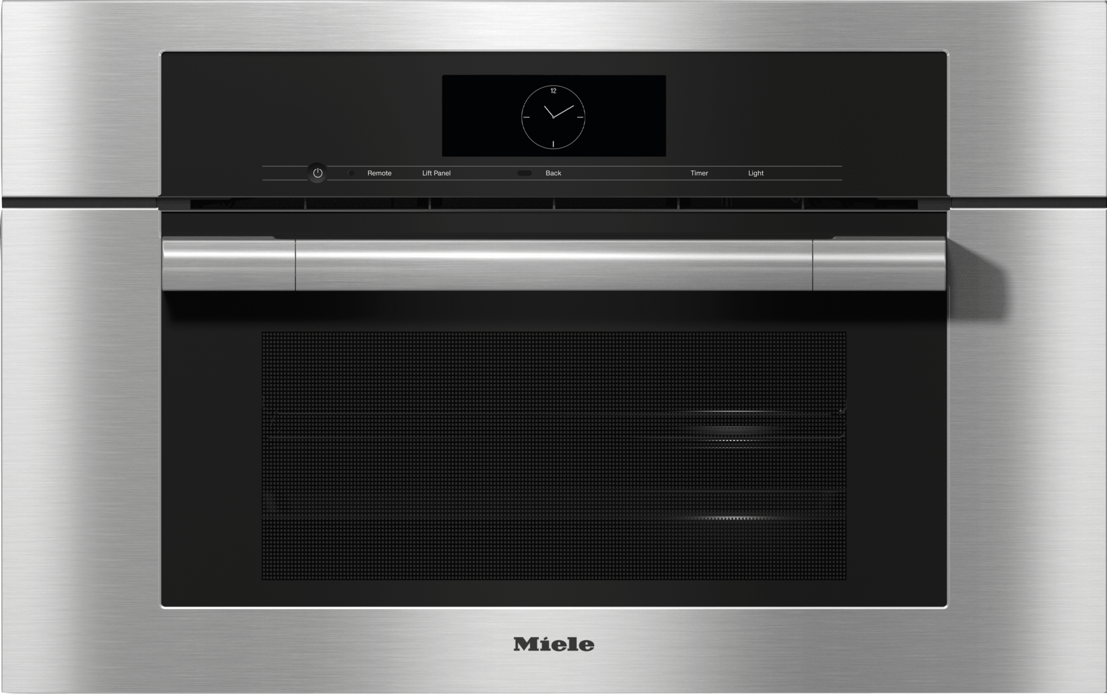 Miele DGC7770 STAINLESS STEEL  30" Compact Combi-Steam Oven Xl For Steam Cooking, Baking, Roasting With Roast Probe + Menu Cooking.