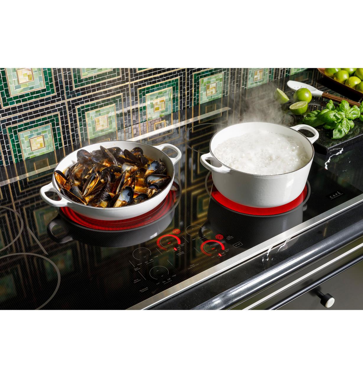 Cafe CEP90302TSS Café™ 30" Touch-Control Electric Cooktop