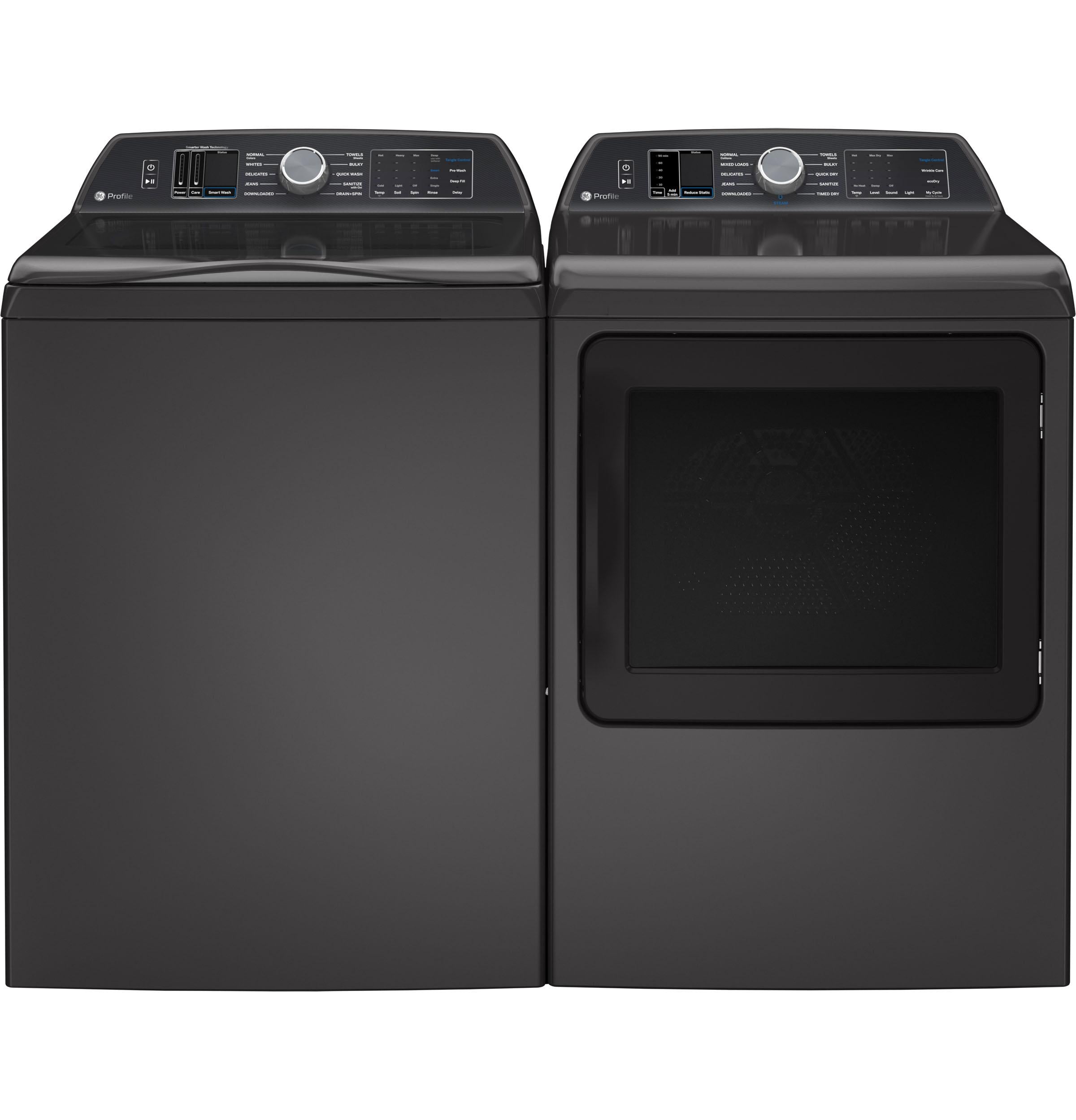 Ge Appliances PTW705BPTDG Ge Profile™ 5.3 Cu. Ft. Capacity Washer With Smarter Wash Technology And Flexdispense™