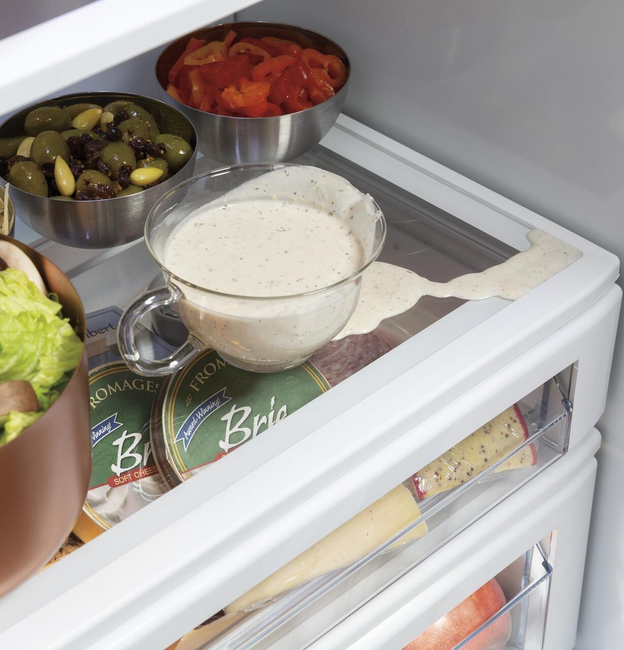 Cafe CSB48WP2RS1 Café™ 48" Smart Built-In Side-By-Side Refrigerator