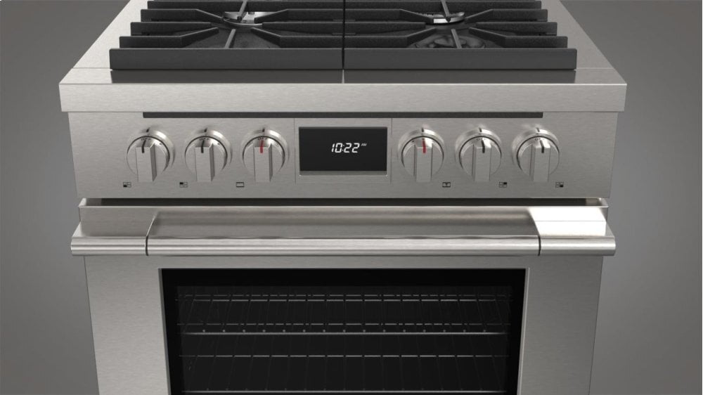 Fulgor Milano F4PDF304S1 30" Dual Fuel Range