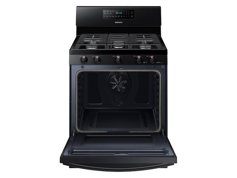 Samsung NX58T5601SB 5.8 Cu. Ft. Freestanding Gas Range With Convection In Black
