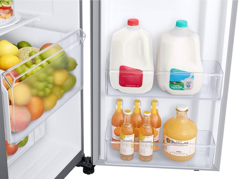 Samsung RS28A500ASR 28 Cu. Ft. Smart Side-By-Side Refrigerator In Stainless Steel