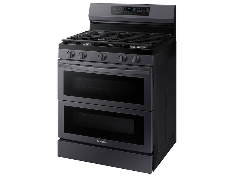 Samsung NX60A6751SG 6.0 Cu. Ft. Smart Freestanding Gas Range With Flex Duo™ & Air Fry In Black Stainless Steel