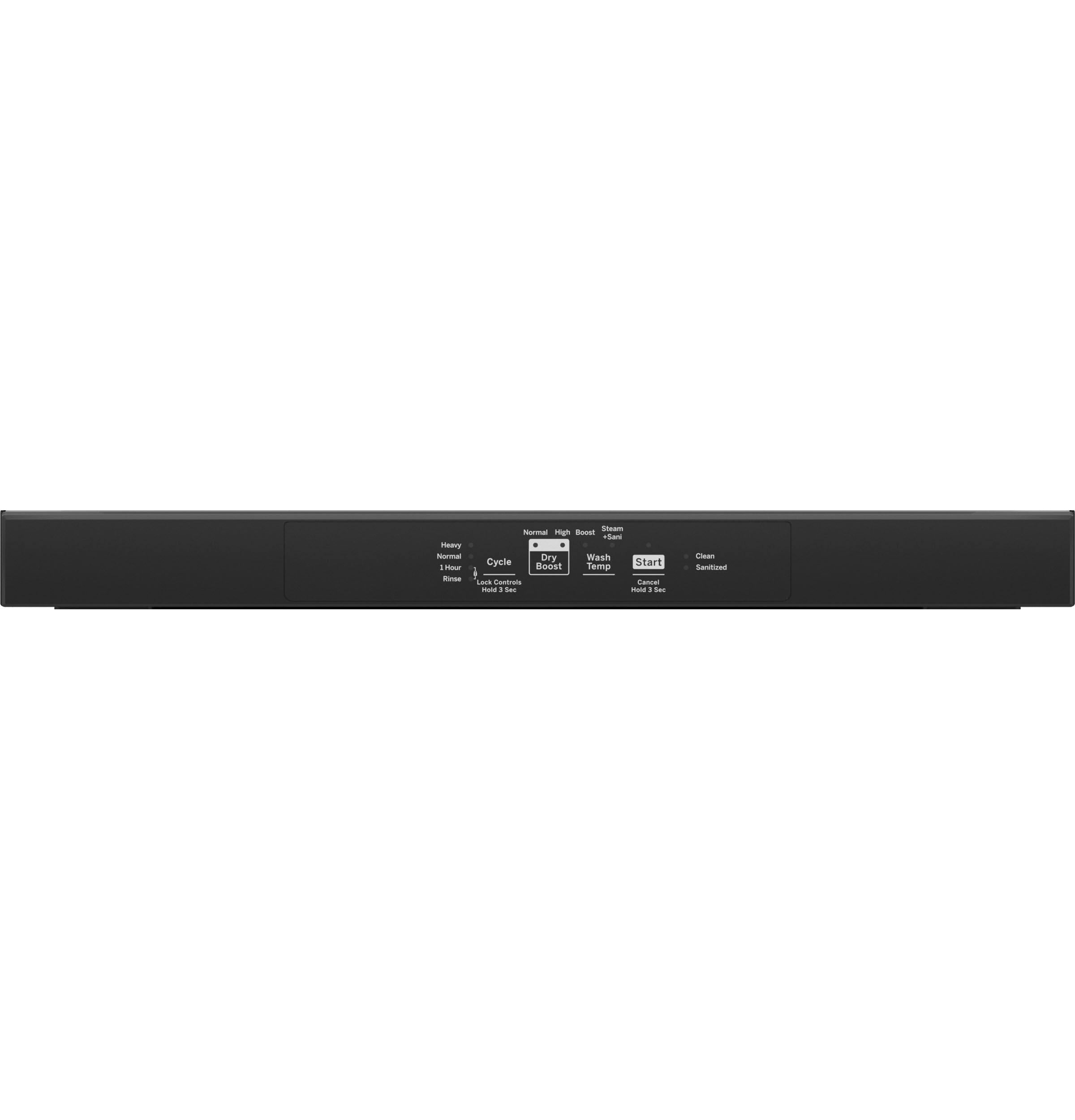 Ge Appliances GDT535PGRBB Ge® Top Control With Plastic Interior Dishwasher With Sanitize Cycle & Dry Boost