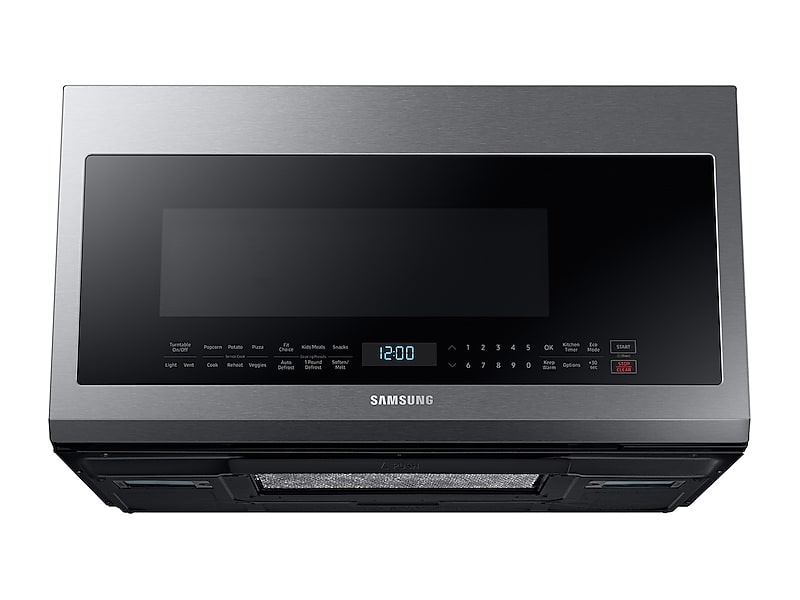 Samsung ME21M706BAS 2.1 Cu. Ft. Over-The-Range Microwave With Sensor Cooking In Fingerprint Resistant Stainless Steel