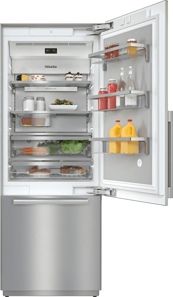 Miele KF2801SF - Mastercool™ Fridge-Freezer For High-End Design And Technology On A Large Scale.