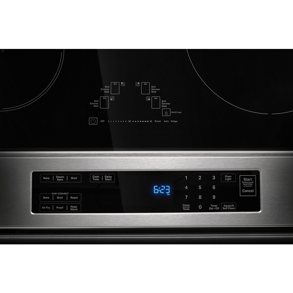 Kitchenaid KSIS730PSS 30-Inch 4-Element Induction Slide-In Convection Range With Air Fry