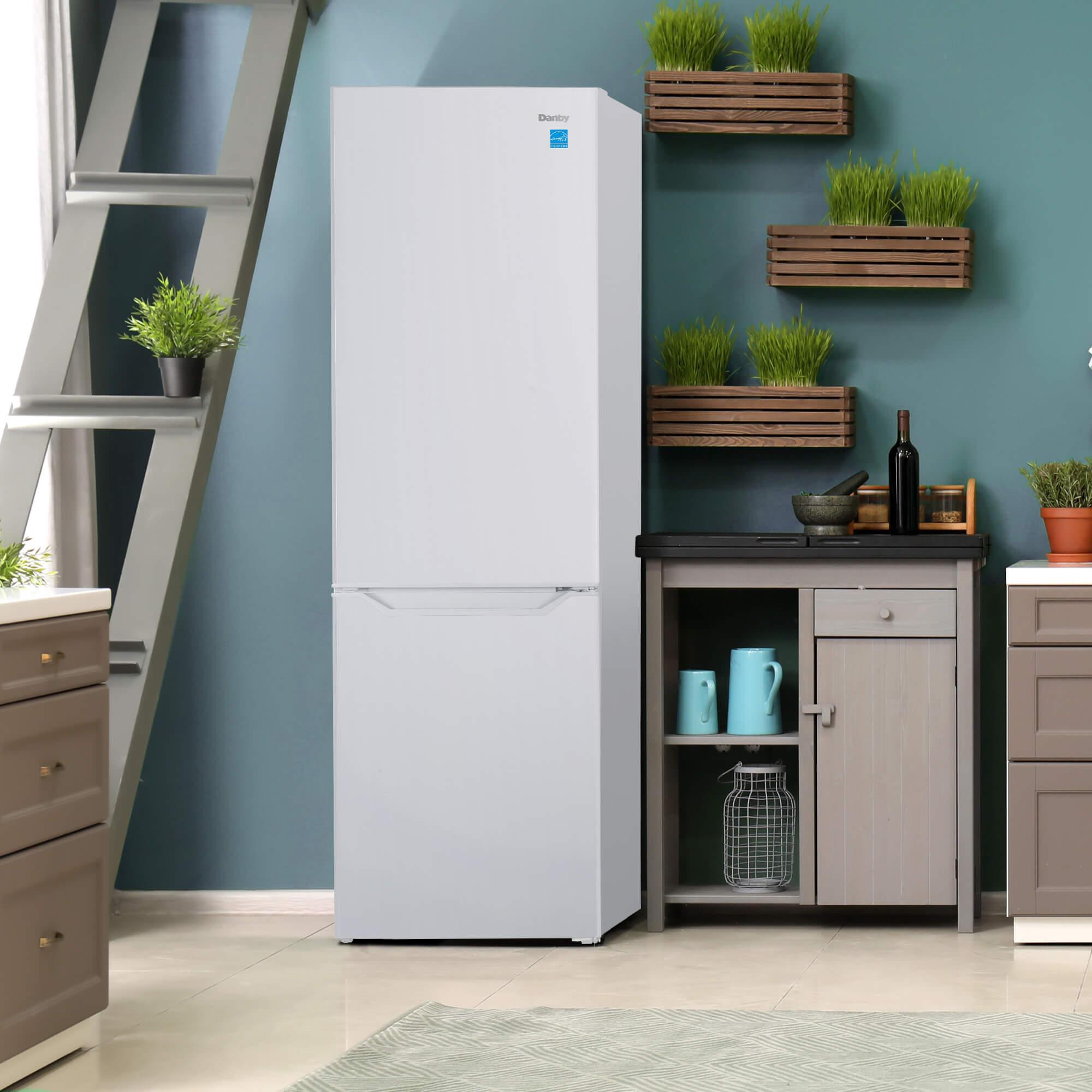Danby DBMF100B1WDB Danby 10 Cu Ft Bottom Mount Refrigerator