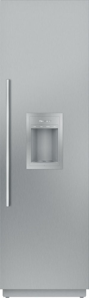 Thermador T24ID900RP 24-Inch Built-In Panel Ready Freezer Column With Ice & Water Dispenser, Right Side Door Swing