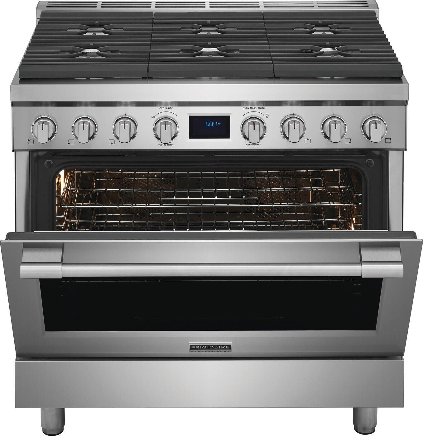 Frigidaire PCFD3668AF Frigidaire Professional 36'' Dual-Fuel Freestanding Range
