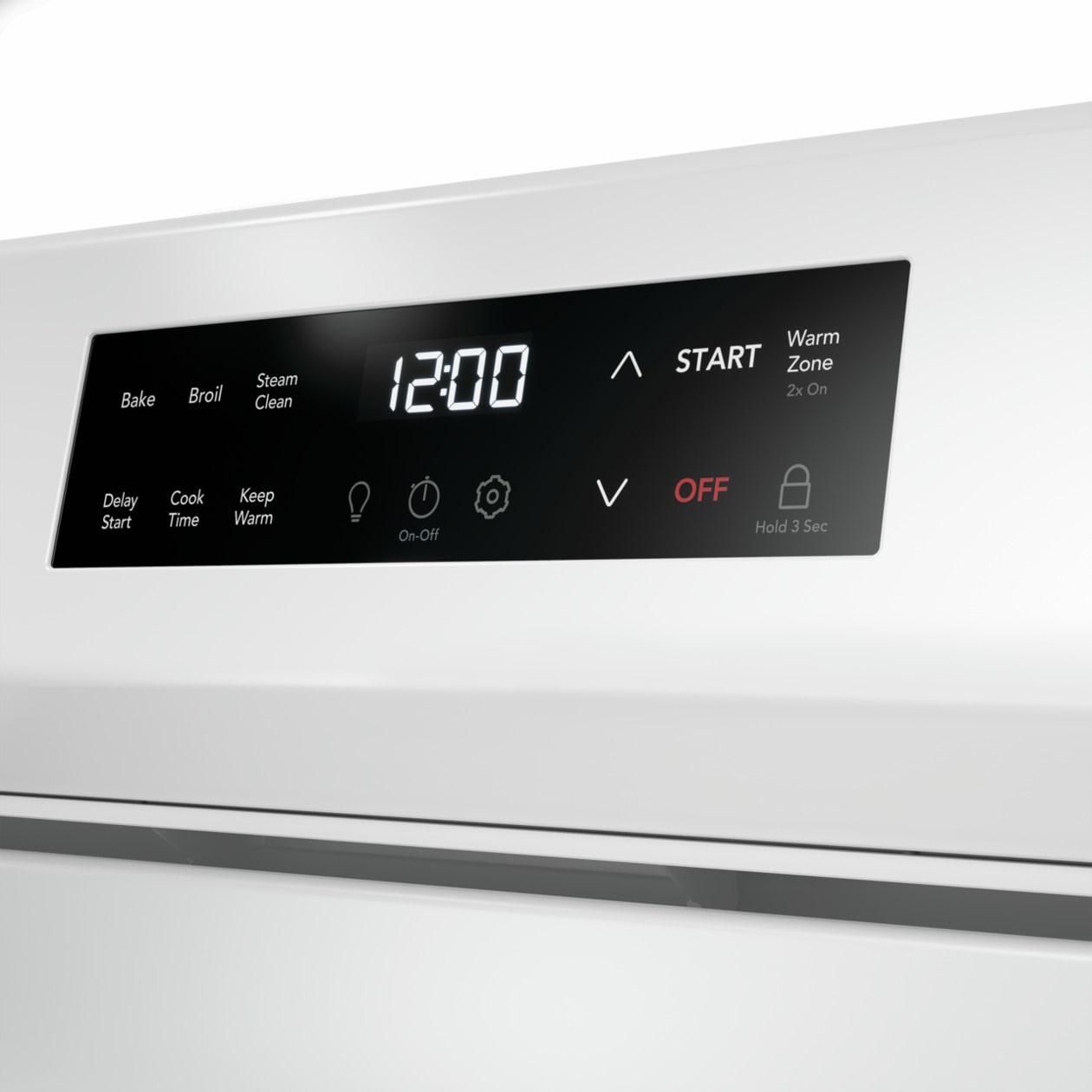 Frigidaire FCRE3062AW Frigidaire 30" Electric Range With The Eventemp™