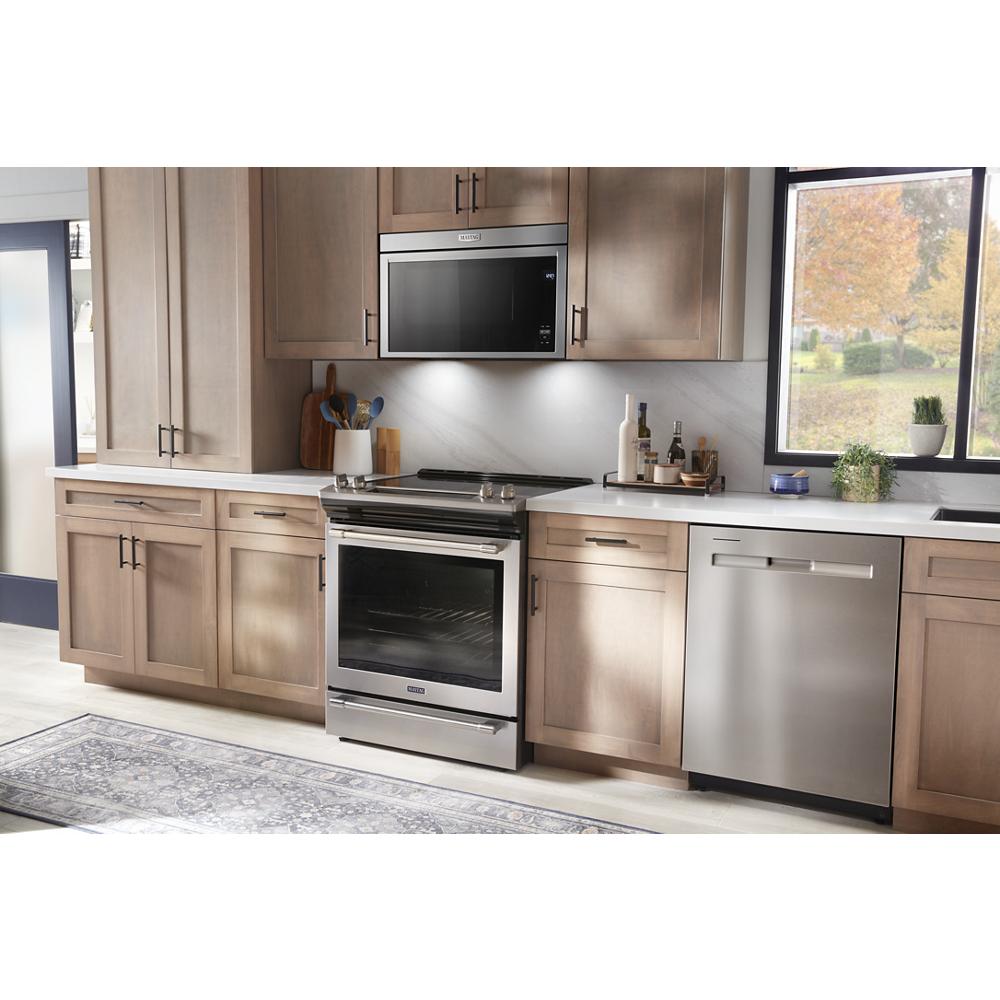 Maytag MMMF6030PZ Over-The-Range Flush Built-In Microwave - 1.1 Cu. Ft.