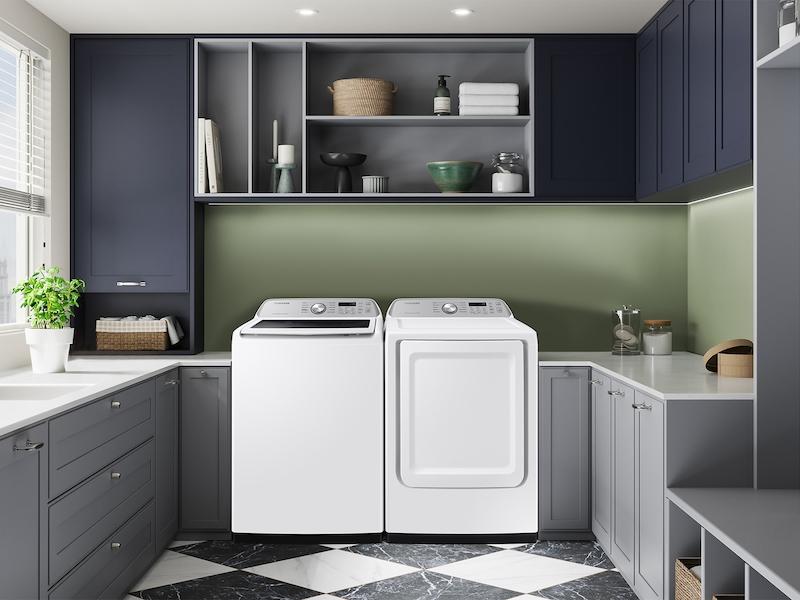 Samsung WA47CG3500AW 4.7 Cu. Ft. Large Capacity Smart Top Load Washer With Active Waterjet In White