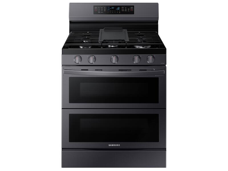 Samsung NX60A6751SG 6.0 Cu. Ft. Smart Freestanding Gas Range With Flex Duo™ & Air Fry In Black Stainless Steel