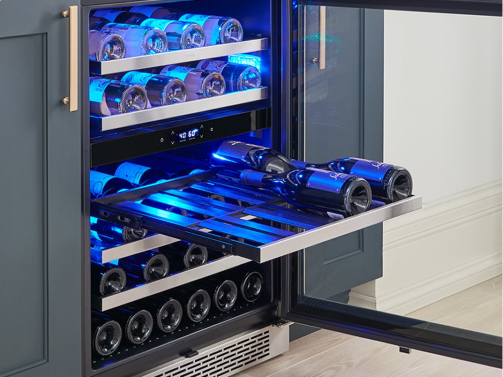 Zephyr PRW24C02BG 24" Dual Zone Wine Cooler