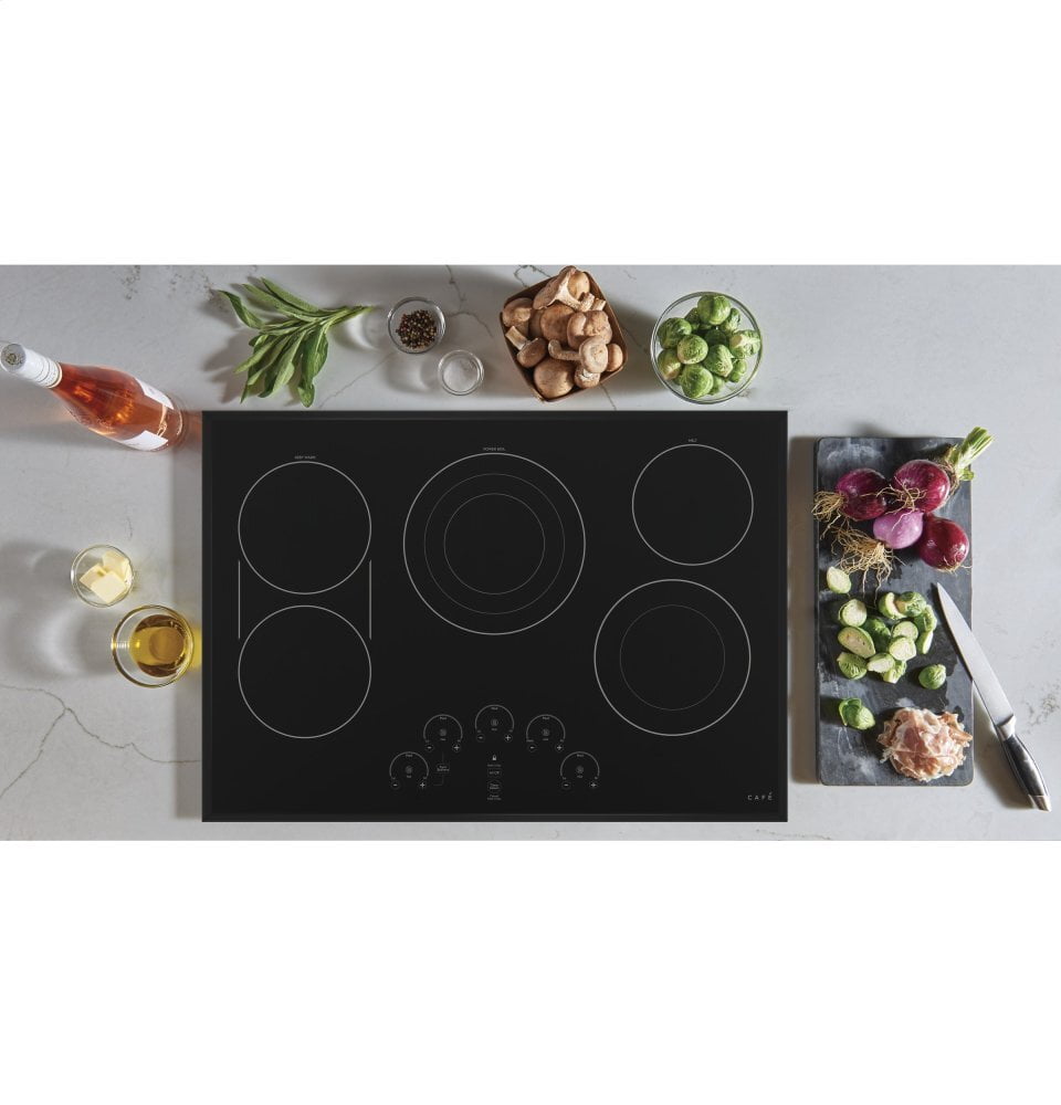 Cafe CEP90301NBB Café 30" Touch-Control Electric Cooktop
