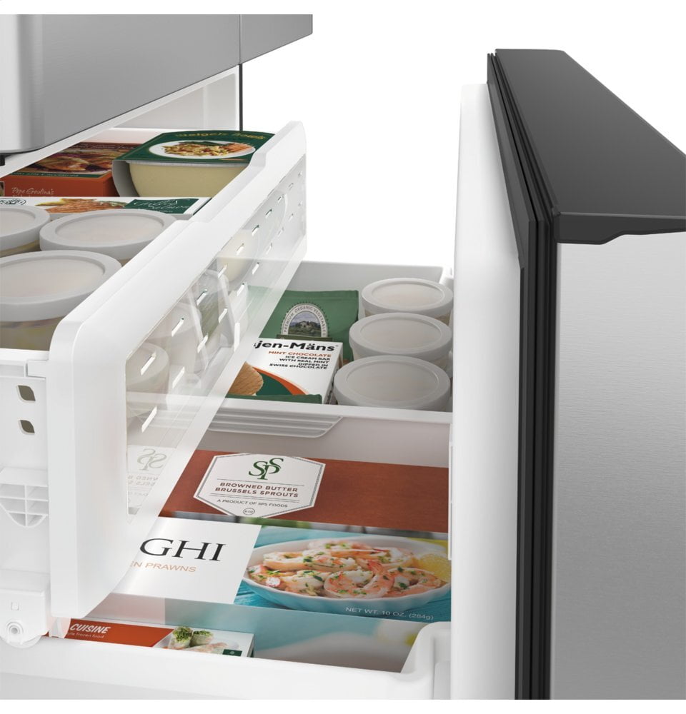 Cafe CFE28UP2MS1 Café Energy Star® 27.8 Cu. Ft. Smart French-Door Refrigerator With Keurig® K-Cup® Brewing System