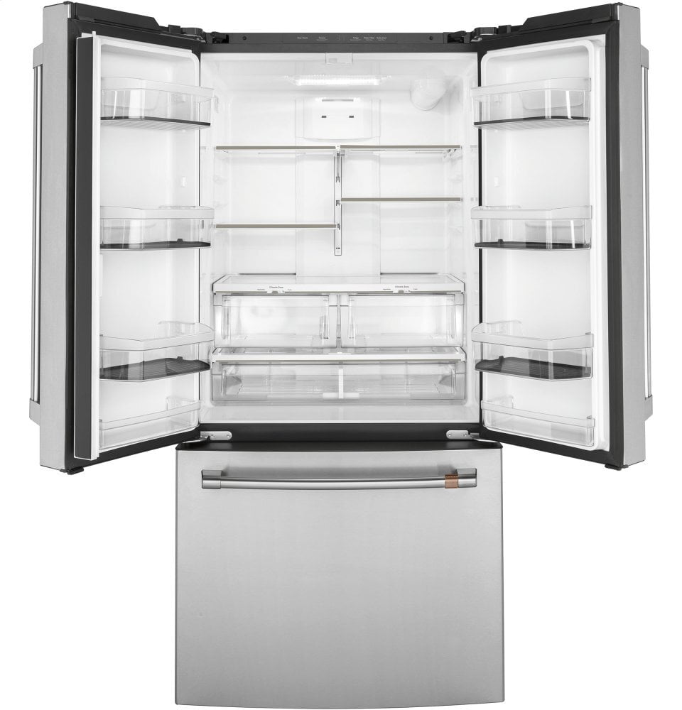 Cafe CWE19SP2NS1 Café Energy Star® 18.6 Cu. Ft. Counter-Depth French-Door Refrigerator