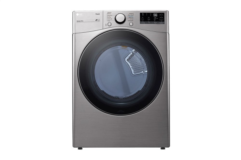 Lg DLG3601V 7.4 Cu. Ft. Ultra Large Capacity Smart Wi-Fi Enabled Front Load Gas Dryer With Built-In Intelligence