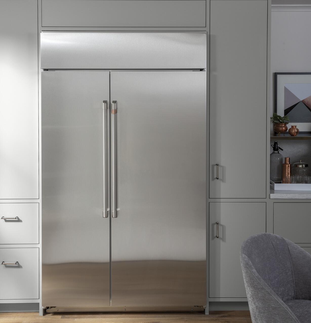 Cafe CSB48WP2RS1 Café™ 48" Smart Built-In Side-By-Side Refrigerator