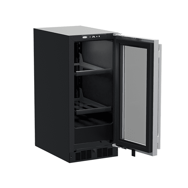 Marvel MLBV215SG01A 15-In Built-In Beverage Center With Door Style - Stainless Steel Frame Glass
