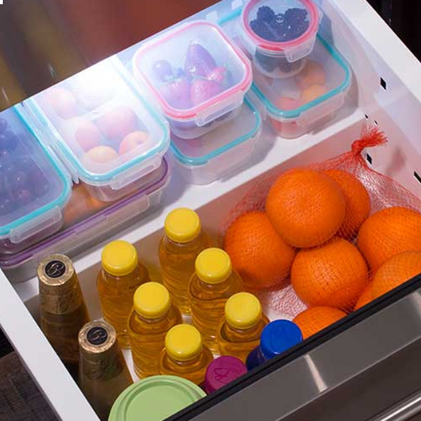 Marvel MLDR224SS61A 24-In Built-In Refrigerated Drawers With Door Style - Stainless Steel