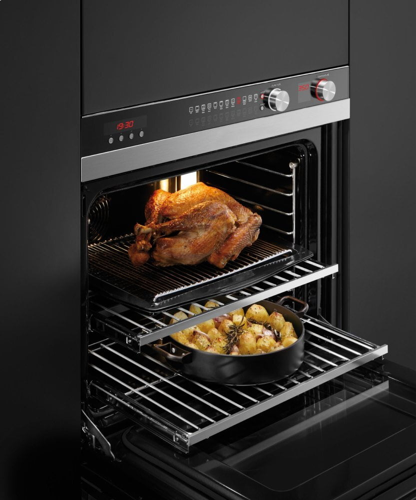 Fisher & Paykel OB30DDEPX3N Double Oven, 30", 11 Function, Self-Cleaning