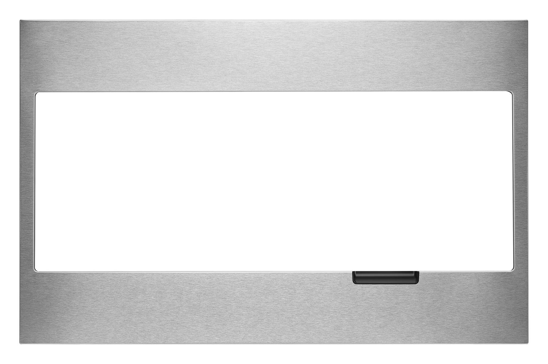 Kitchenaid W11451313 Built-In Low Profile Microwave Standard Trim Kit With Pocket Handle, Stainless Steel - Other