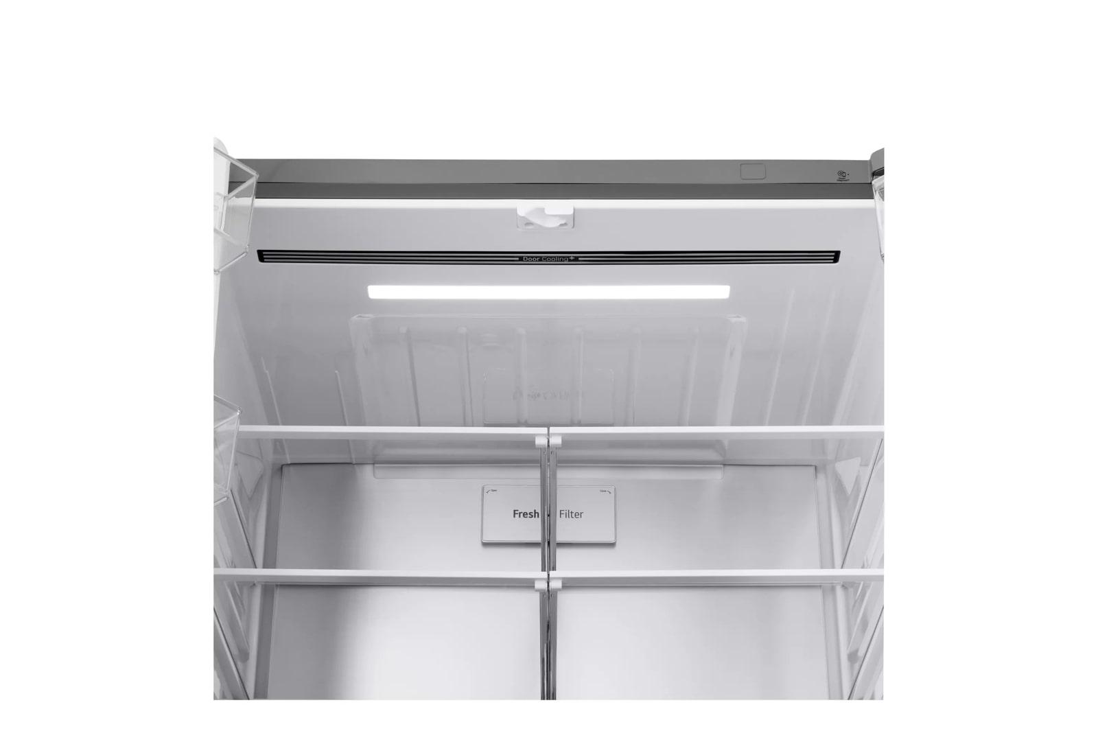 Lg LF29H8330S 29 Cu. Ft. Smart Standard-Depth Max™ 4-Door French Door Refrigerator With Full-Convert Drawer™