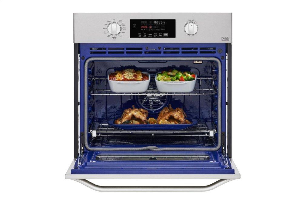 Lg LSWS307ST Lg Studio 4.7 Cu. Ft. Smart Wi-Fi Enabled Single Built-In Wall Oven
