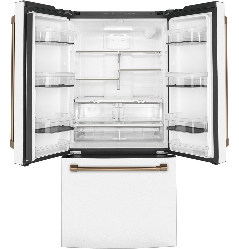 Cafe CWE19SP4NW2 Café Energy Star® 18.6 Cu. Ft. Counter-Depth French-Door Refrigerator