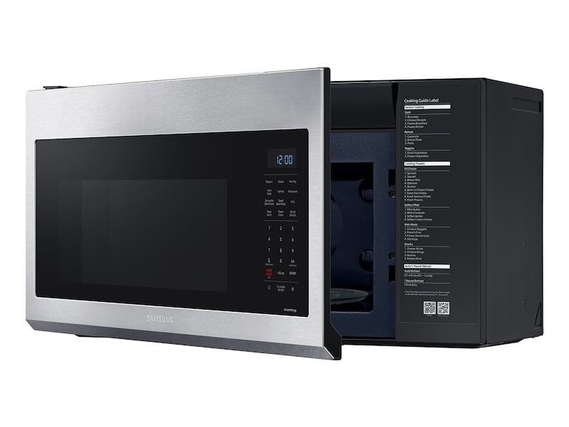 Samsung MC17T8000CS 1.7 Cu. Ft. Over-The-Range Microwave With Convection And Slim Fry™ In Stainless Steel
