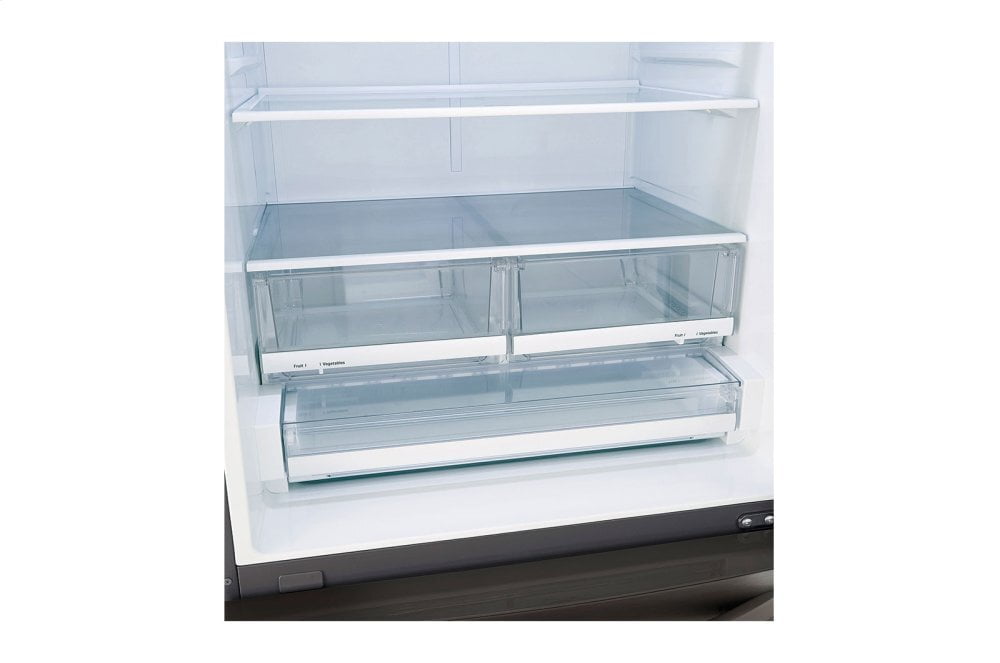 Lg LRDCS2603D 26 Cu. Ft. Bottom Freezer Refrigerator