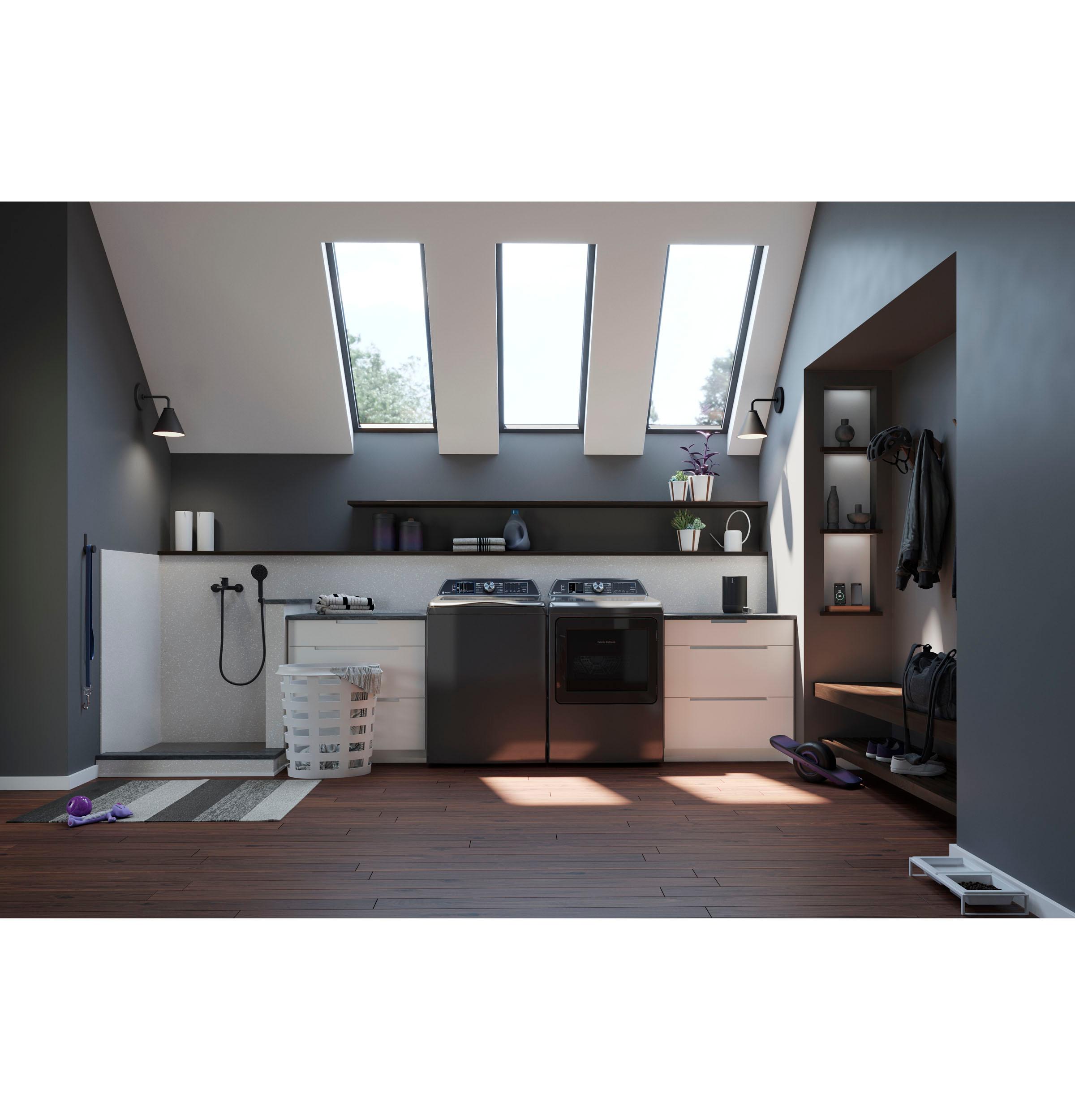 Ge Appliances PTD90GBPTDG Ge Profile™ 7.3 Cu. Ft. Capacity Smart Gas Dryer With Fabric Refresh