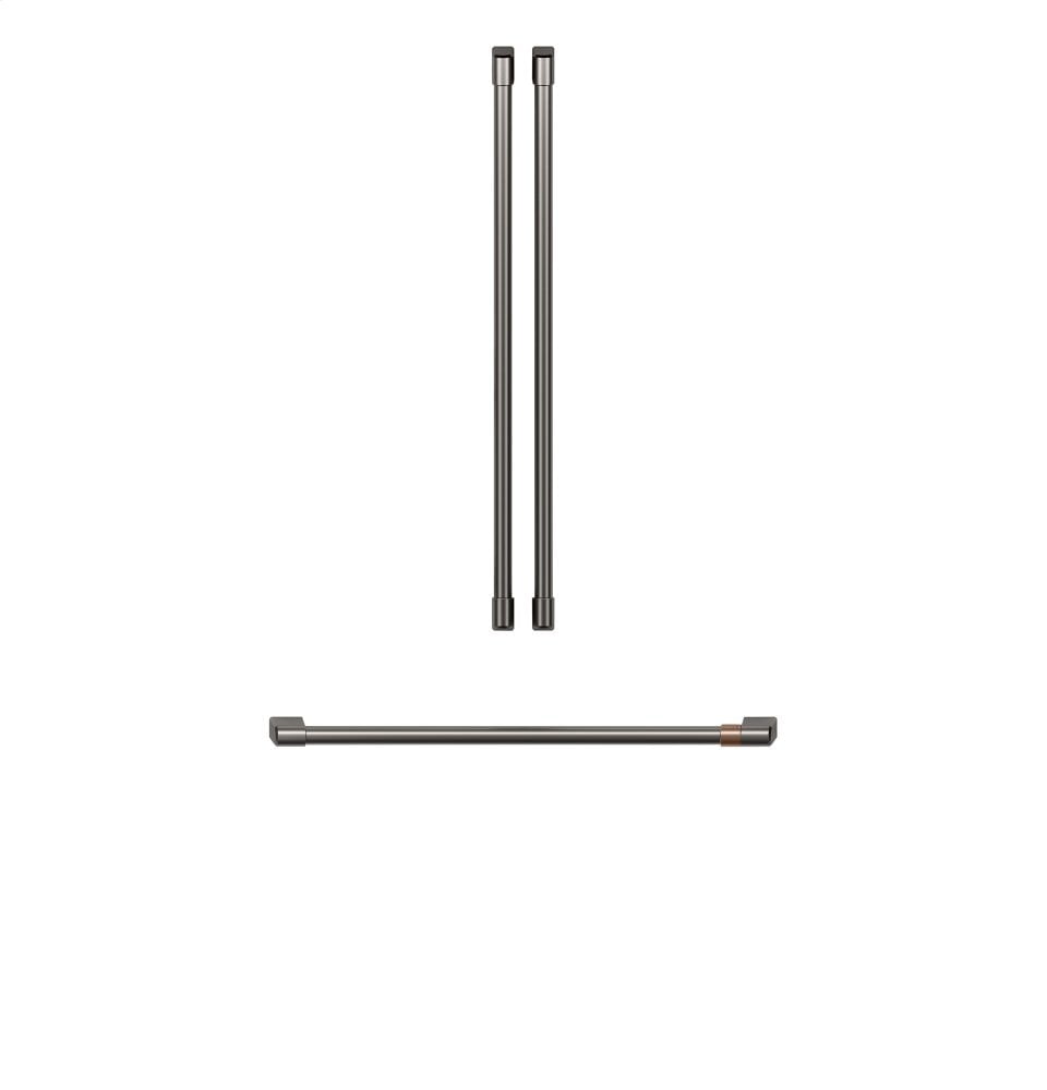 Cafe CXLB3H3PMBT Café Refrigeration Handle Kit - Brushed Black