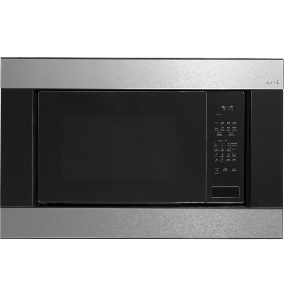 Cafe CEB515M2NS5 Café 1.5 Cu. Ft. Smart Countertop Convection/Microwave Oven In Platinum Glass