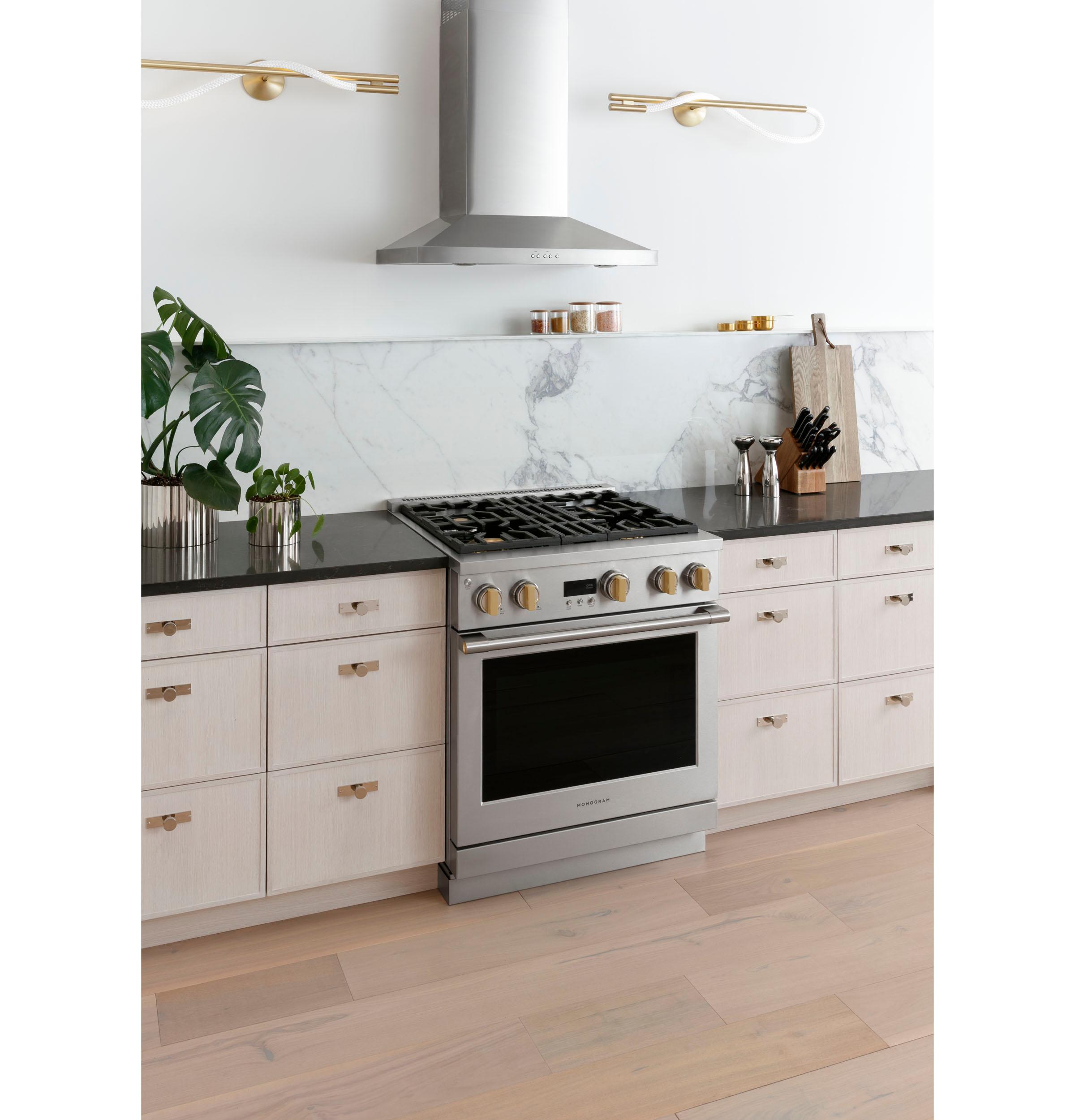 Monogram ZVW8301SWSS 30" Wall-Mounted Vent Hood