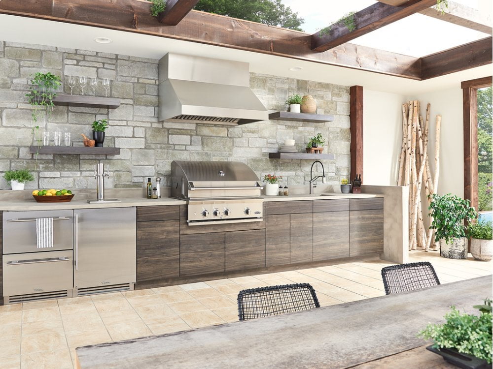 Zephyr AK7854BS 54" Cypress Wall Outdoor