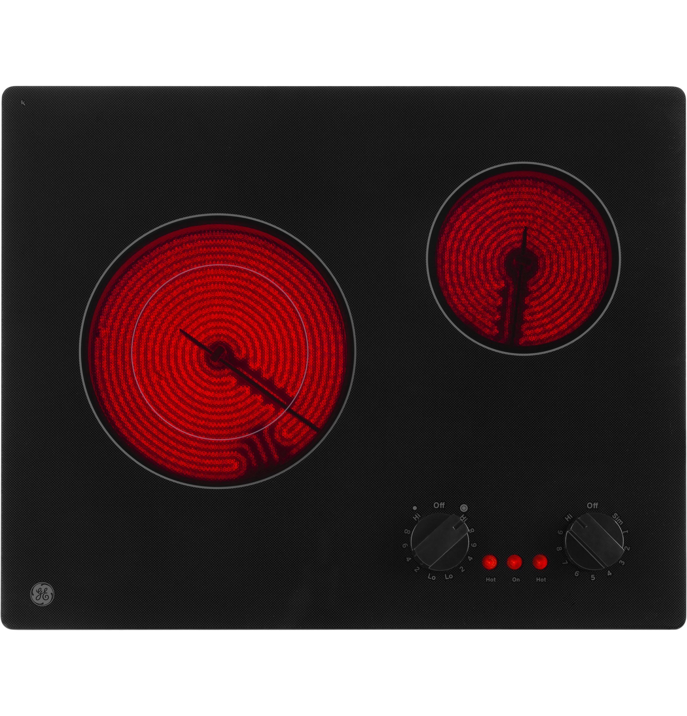 Ge Appliances JP3021DPBB Ge® 21" Electric Radiant Cooktop