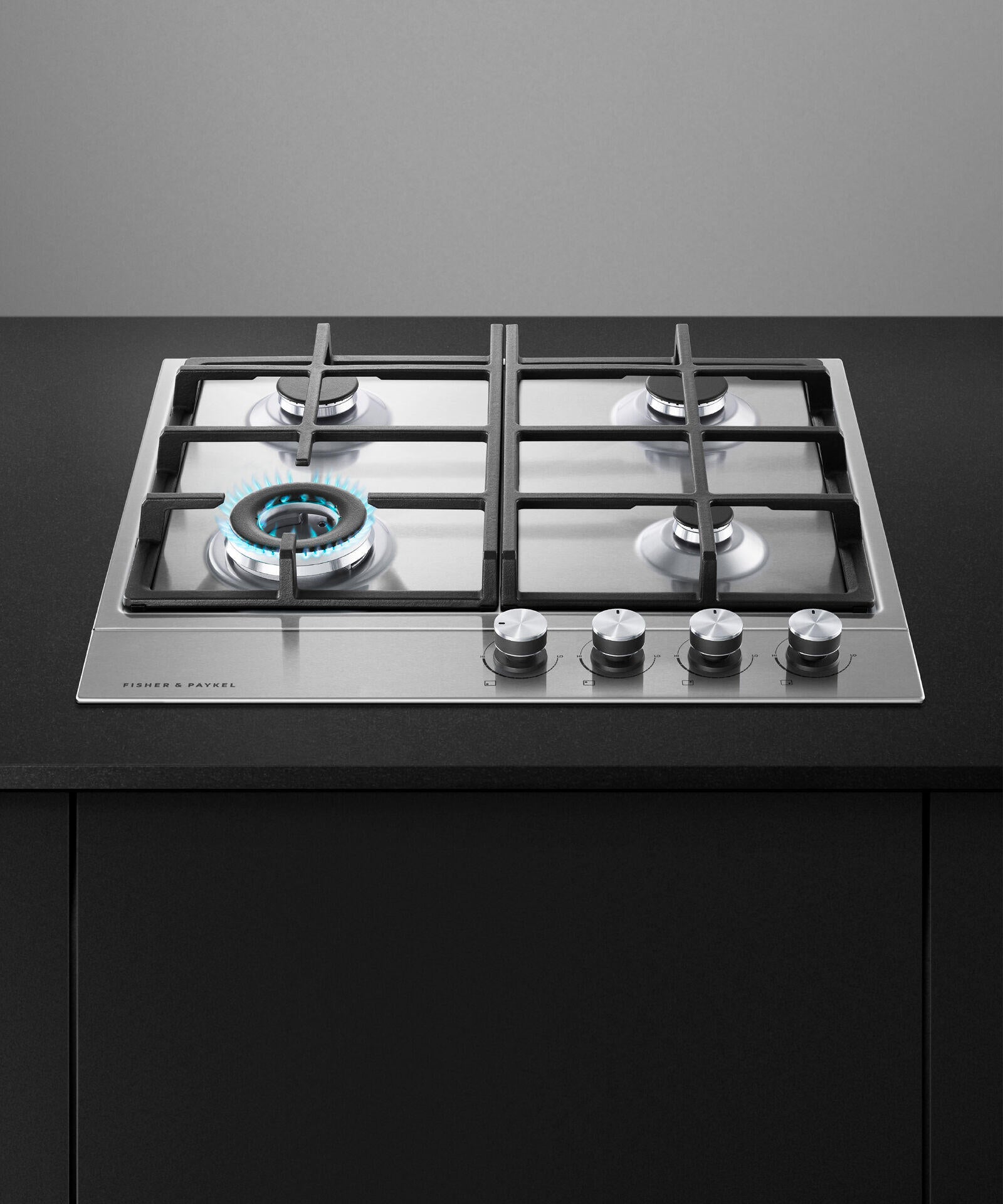 Fisher & Paykel CG244DLPX1N Gas On Steel Cooktop, 24